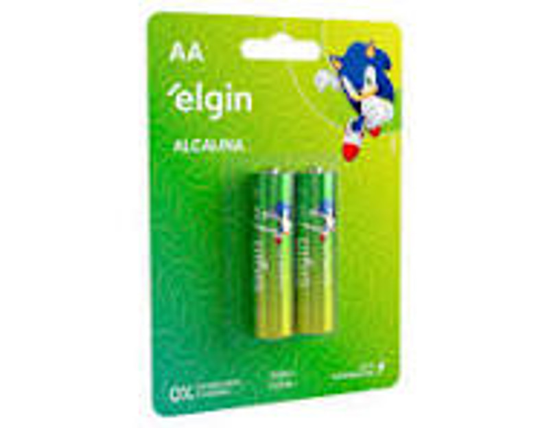 PILHA ELGIN ALCALINA AA C/2