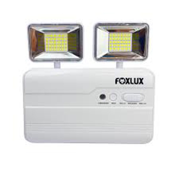 LUMINARIA DE EMERGENCIA FOX LUX 80 LEDS 2 FARÓIS