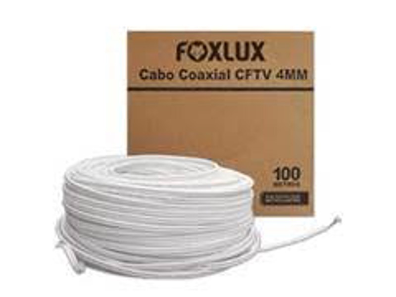 CABO COAXIAL RG6 P/TV  FOX LUX