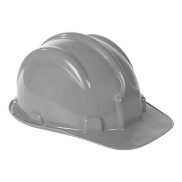 CAPACETE DE SEGURANÇA CINZA - PLASTCOR 