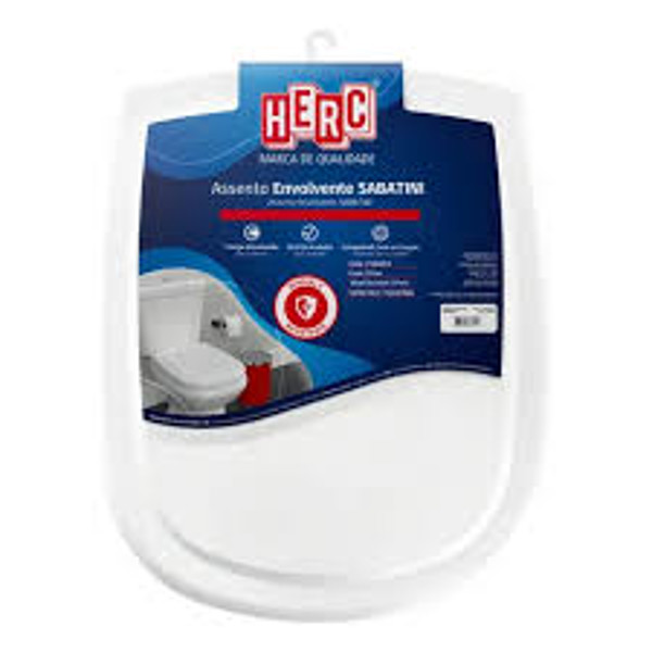ASSENTO SANITARIO ALMOFADADO BRANCO HERC SABATINI