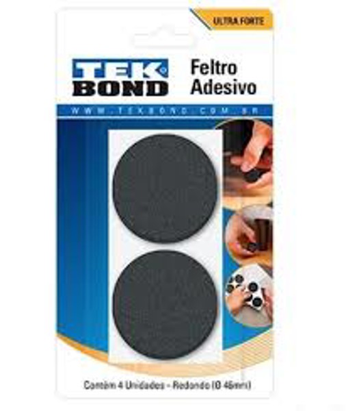 PROTETOR ADESIVO MULTIUSO TEKBOND 46MM C/ 4 UNIDADES
