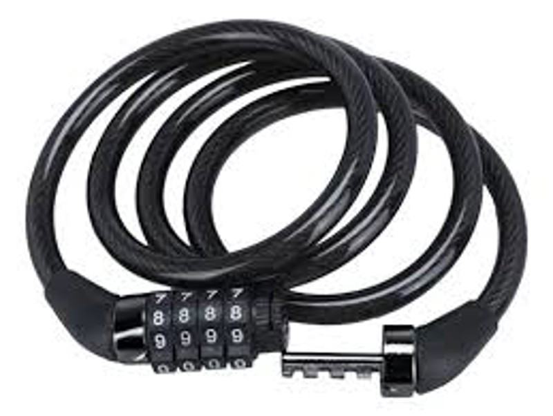 CADEADO PARA BICICLETA INLUSS 1MT 