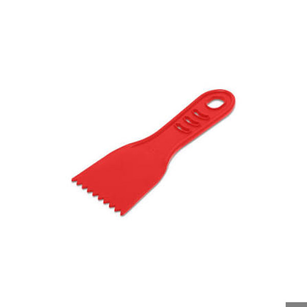 ESPATULA PLASTICA ROMA DENTADA ''6