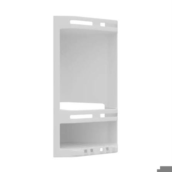 PORTA SHAMPOO CANTONEIRA ASTRA BRANCO 