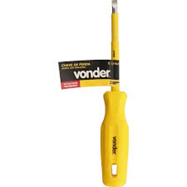 CHAVE FENDA ISOLADA VONDER 1/8" X 3"