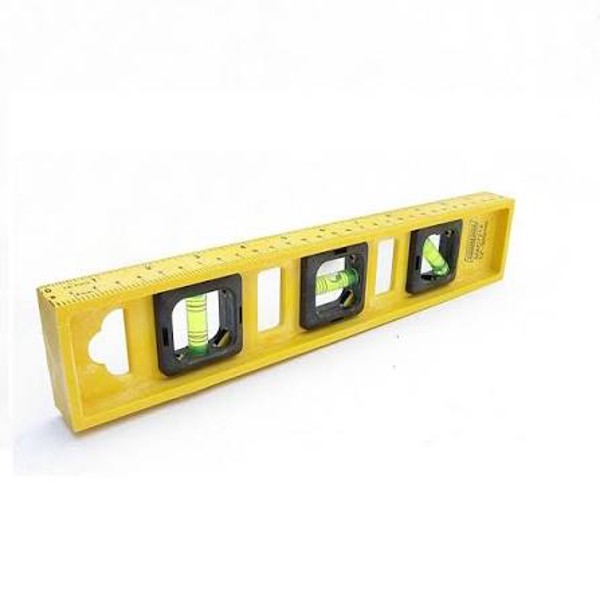 NIVEL THOMPSON PVC 12" 30CM 3 BOLHAS