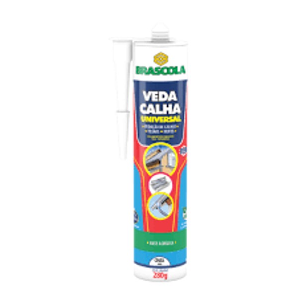 VEDA CALHA BRASCOLA CINZA 280G