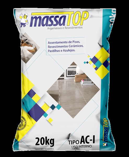 ARGAMASSA MASSA TOP AC1 20KG