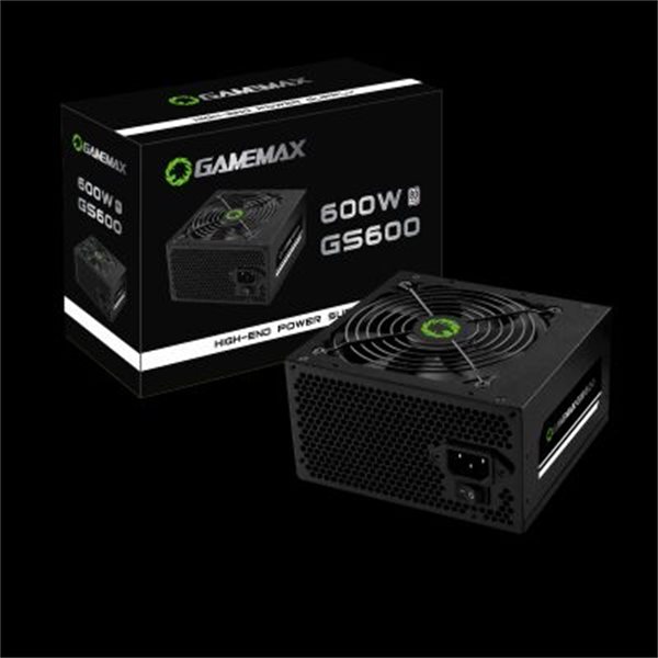 FONTE ATX 600W REAIS 80Plus WHITE GS600 BOX GAMEMAX