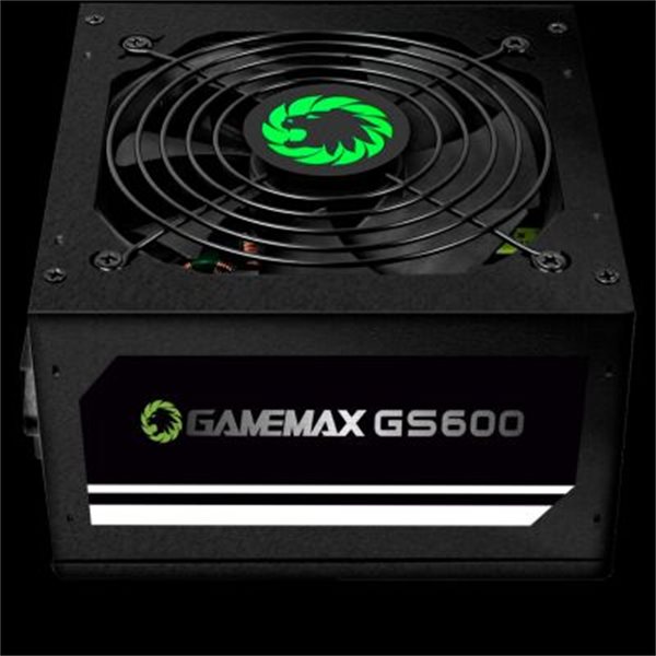 FONTE ATX 600W REAIS 80Plus WHITE GS600 BOX GAMEMAX