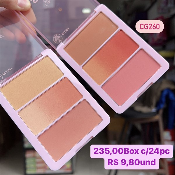 Trio de Blush Selfie Perfeita CITY GIRLS 24UND