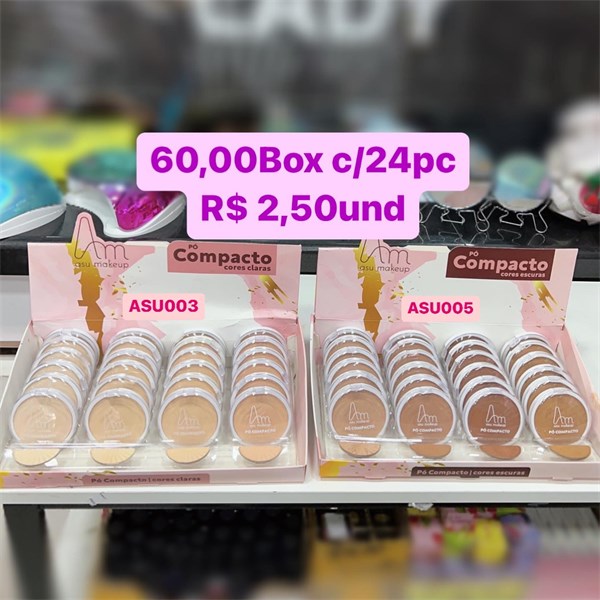 PO COMPACTO CLARO  24 UND ASU MAKEUP
