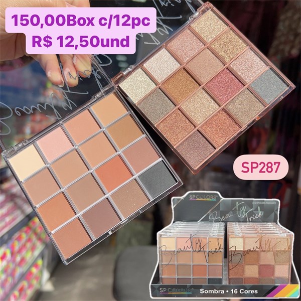 SP287 SOMBRA 16CORES SP COLORS BOX/12UND