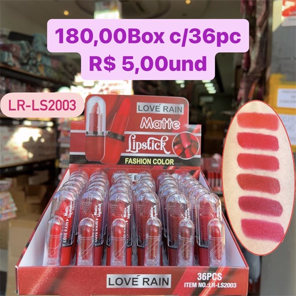 LR-LS2003 BATOM MATTE LOVE RAIN BOX/36UND
