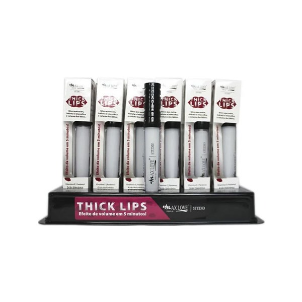 GLOSS THICK LIPS 205 36 PÇ MAX LOVE