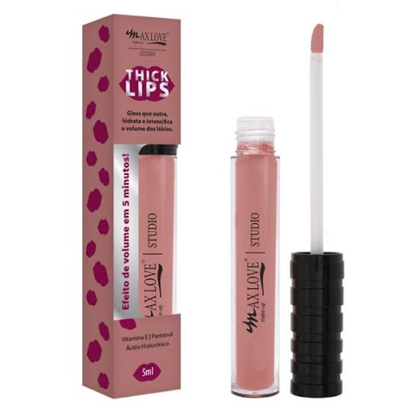 MAX LOVE THICK LIPS 207 EFEITO VOLUME EM 5 MINUTOS C/36