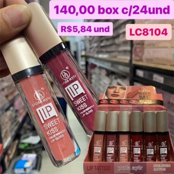 LC8104 LIP SWEET KISS POLA AYLR BOX/24UND