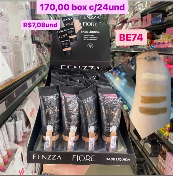 BE74 BASE LÍQUIDA FIORE FENZZA BOX C/ 24 UND