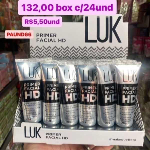 PAUND66 PRIMER FACIAL HD LUK BOX/24UND