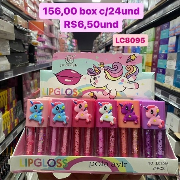 LC8095 LIP GLOSS UNICORN POLA AYLR BOX/24UND
