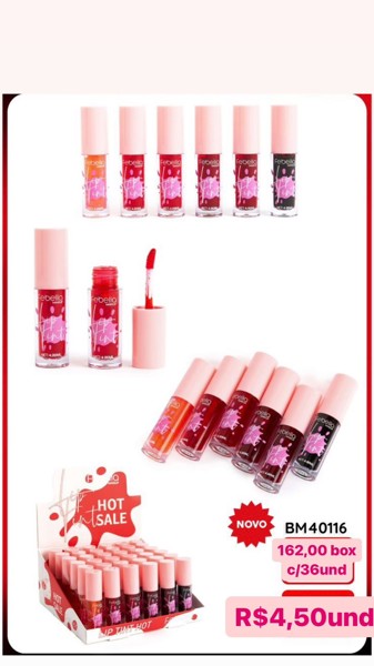 BM40116 LIP TINT HOT SALE FEBELLA BOX/36UND