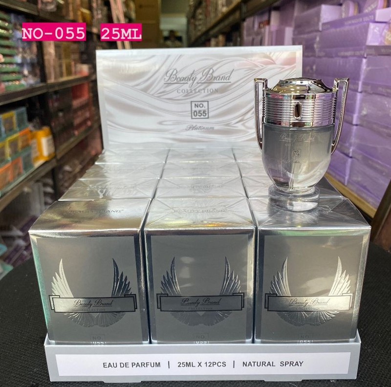NO-055 PERFUME BEAUTY BRAND COLLECTION 25ML BOX/12UND