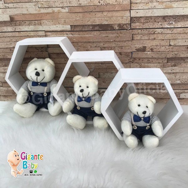 KIT NICHO MDF COLMEIA - BRANCO C/3.....7893625879228