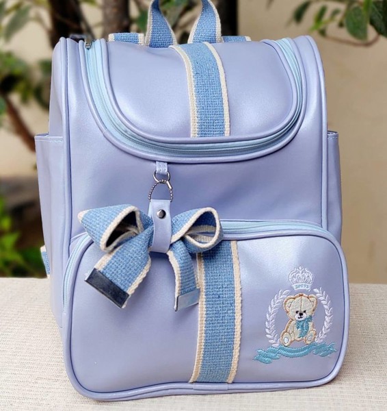 BIG MOCHILA LUXO ISABELA MASC - AZUL BEBE = URSO....7898429769300