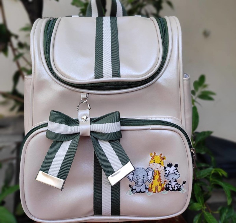 BIG MOCHILA LUXO ISABELA MASC - BEGE FIT VERDE = SAFARI.....7891128909299