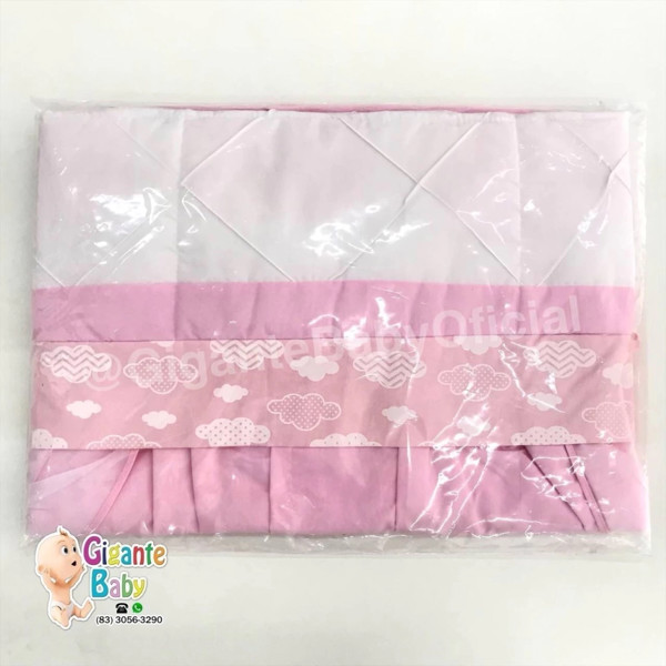 CORTINA HGG EST FEM - ROSA BB / NUVEM LISO....7898181228473