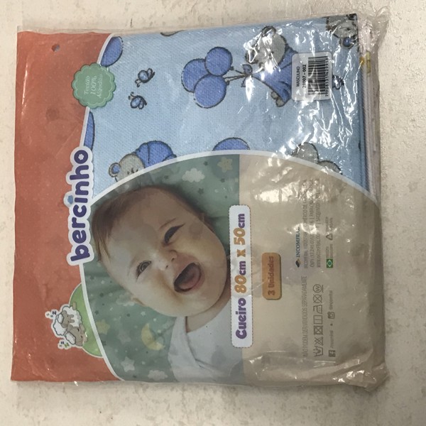 CUEIRO BERCINHO 80X50 EST C/3 FRANEL - MASC 28007....7908131429918