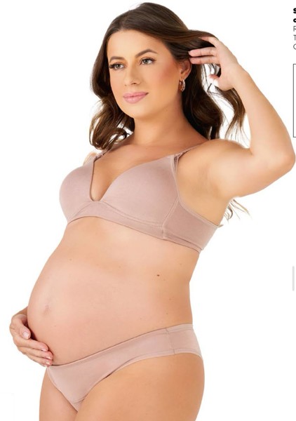 SUTIA AMAMENTAÇAO C/ BOJO LOVE. CHOCOLAT - TAM.44....7890459083838