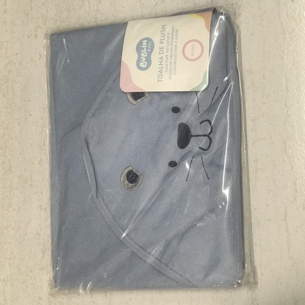 TOALHA CAPUZ CANTO BUBLIM PETIT MALH 68X68 M - GIR CREM 76067...7908131453388