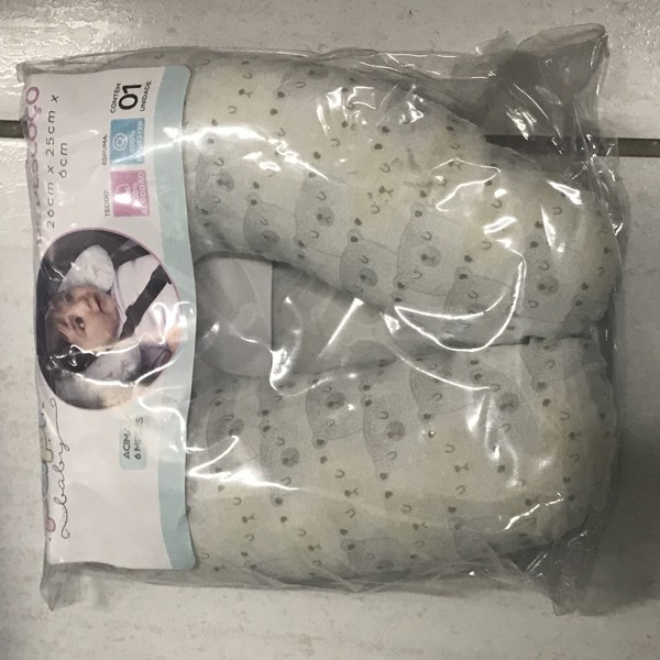 ALMOFADA DE PESCOÇO PAPI BABY MASC - URSO....7896700856008