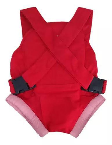 CANGURU P/BEBE BUBLIM LISO - VERMELHO 96000.....7908131433199