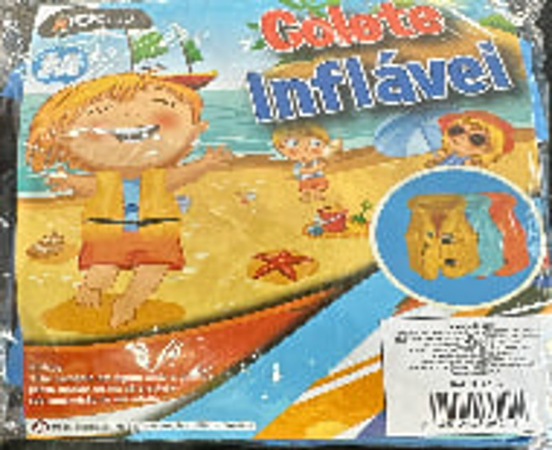 BOIA COLETE INFLAVIL TOK - TAM.G = AZUL TC-107-8....7895282866030