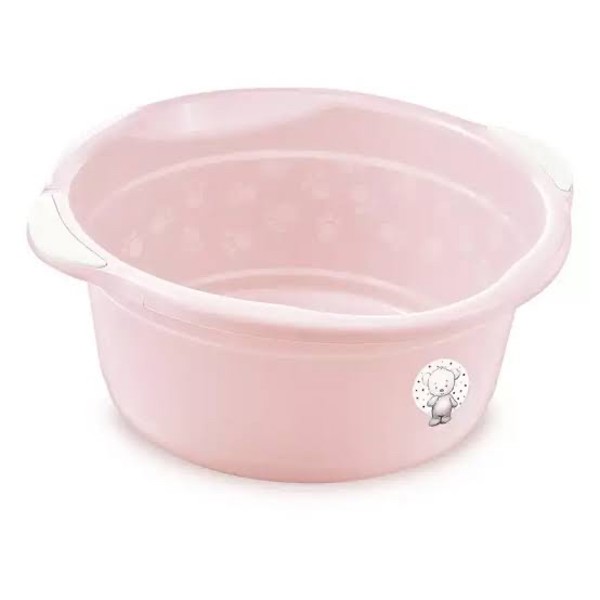 BACIA ADOLETA FOFURA 15LT - ROSA CLARO  0803....7899014661085