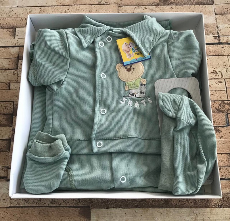 SAIDA MAT LUKINHA LUXO MASC MACACAO BOT 22004 - VERDE....7894017332079