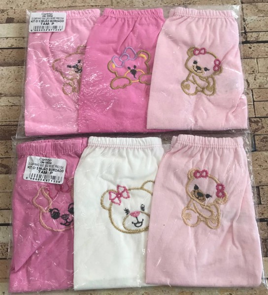 KIT MIJAO CARINHO C/3 FEM - URSA/URSA....7897286760574