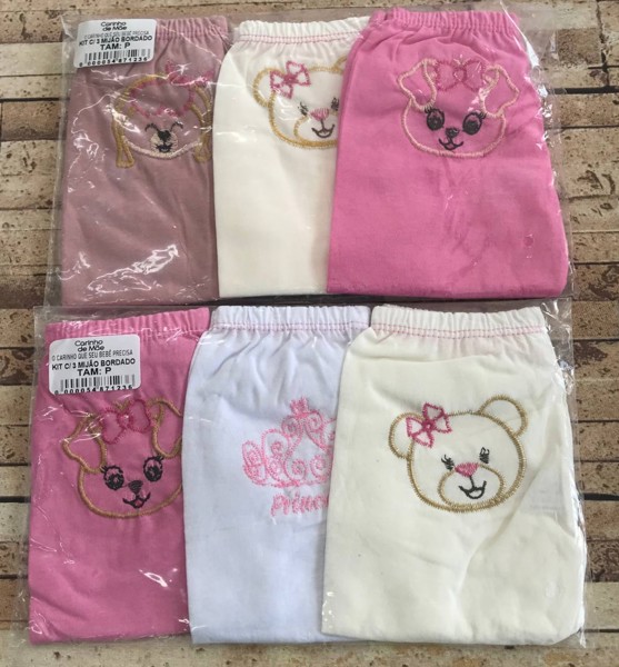 KIT MIJAO CARINHO C/3 FEM - URSA/CADEL/AVI....7895369210657