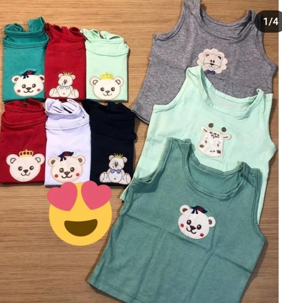 KIT CAMISETA KELLY BABY BORD C/3 MASC = TAM-G....7899613775480