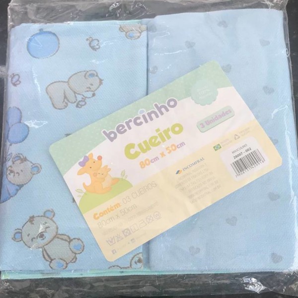 CUEIRO BERCINHO 80X50 EST C/3 FRANEL - FEM  28007....7908131429901