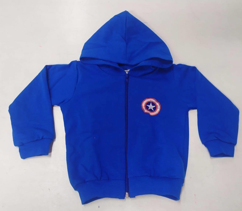 CASACO MOLETOM C/CAPUZ BK INF MASC - TAM.6....79097820689314