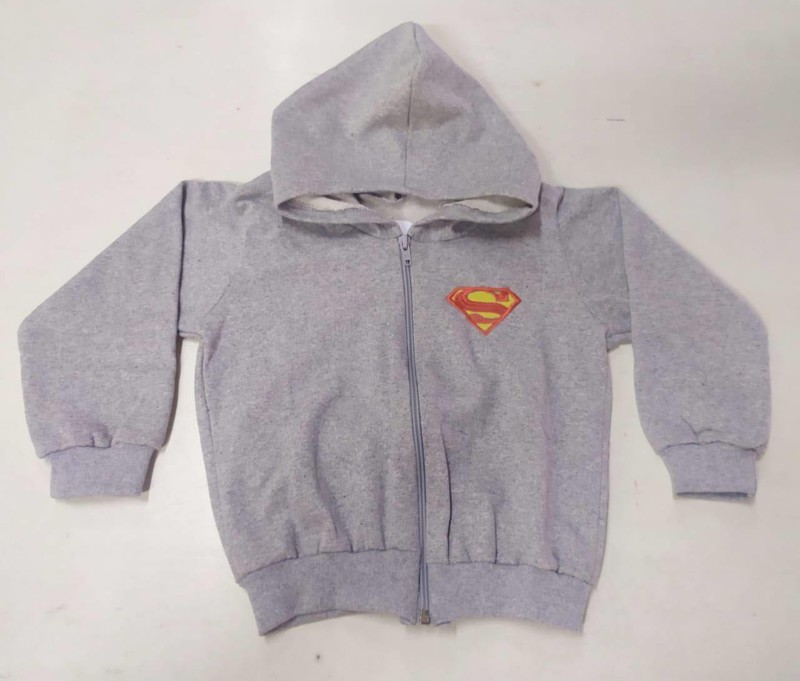 CASACO MOLETOM C/CAPUZ BK INF MASC - TAM.8....79097820689312