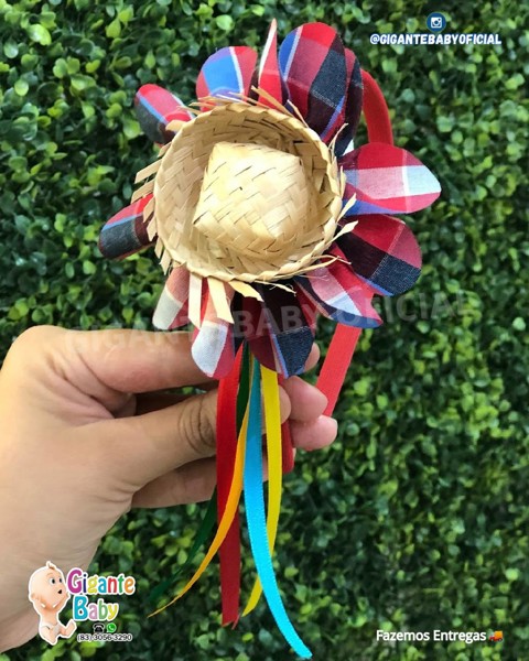 DIADEMA XADREZ CHAPEU PALHA SOL BIJOUX.....7899864960390