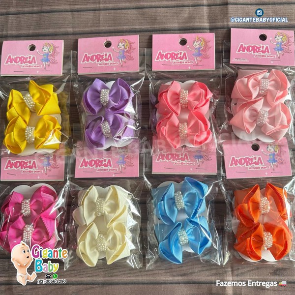 KIT LAÇO BICO DE PATO 2 C/ PEROL ANDREIA.....7891185901816