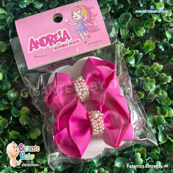 KIT LAÇO BICO DE PATO 2 C/ PEROL ANDREIA.....7891185901816