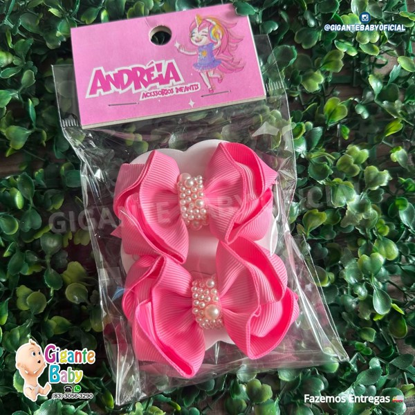 KIT LAÇO BICO DE PATO 2 C/ PEROL ANDREIA.....7891185901816