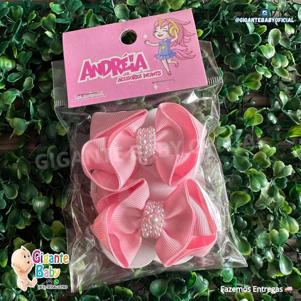 KIT LAÇO BICO DE PATO 2 C/ PEROL ANDREIA.....7891185901816